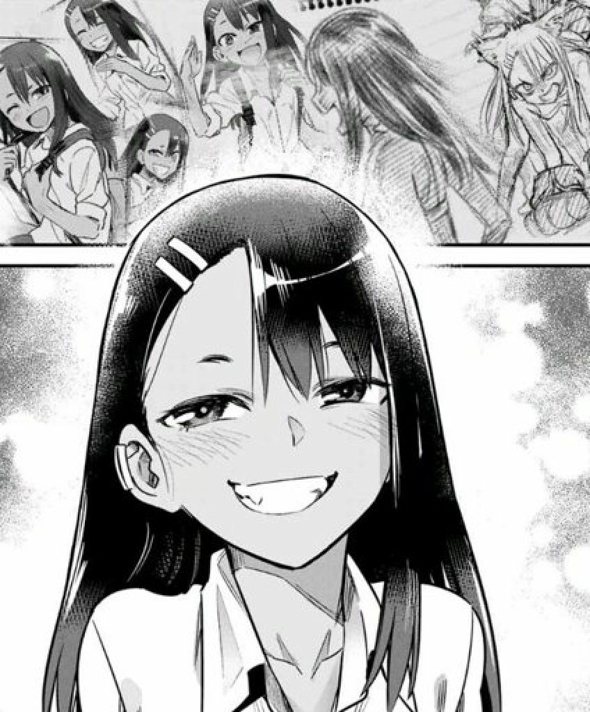Девушка аниме рисунки улыбается